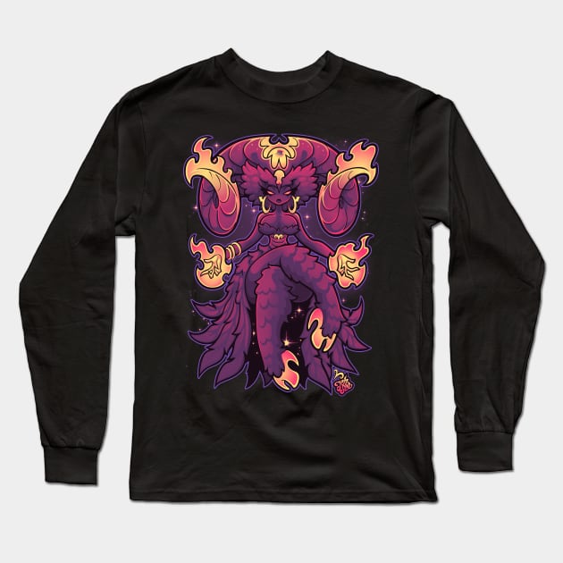 ZODIAC ARIES Long Sleeve T-Shirt by JEHSEE